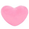 1 Pcs Pink Heart Decorative Pillow, Heart Shaped Cushion for