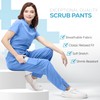 NY Threads Scrub Pants for Women, Loose Fit, Drawstring, Soft