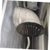 WOONEKY Exhaust Fan Cover Stainless Steel Rain Hat Round Air