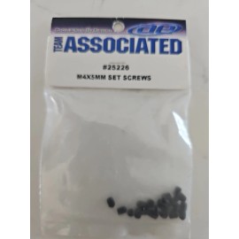 Associated 25226 Set Screws M4x5mm (20)