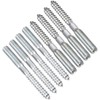 TA-VIGOR 8Pcs Double Headed Bolts Dowels, M8*110mm Double Ended Screws,