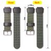RCNZWQB Nylon strap Compatible with Casio SGW-300H SGW400 SGW500 AE-1200WH