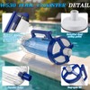 WINNEWBEAUTY Upgraded W530 Large Capacity Leaf Canister with Mesh Bag