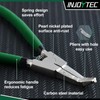 INJOYTEC Special Lock Ring Pliers with Hole Bent Jaw Reverse