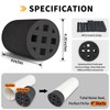 TroyStudio  Air Vent Noise Reducer Foam Insert, Extended 4 Inch