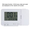 Projection Alarm Clock Backlit LED USB Charging Multifunctional Clock with