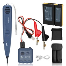 Pro3000 Tone Generator and Probe Kit Bundle with Network Cable Tester, Toner Electrical Tool, Ethernet Tester Tool for RJ45 Cat5/Cat5e/Cat6/Cat6a/Cat7 UTP/Shielded Cable, RJ11 & RJ12
