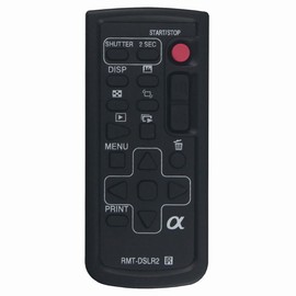 RMT-DSLR2 Replacement Remote for Sony Camera DSLR-A450 DSLR-A390 DSLR-A380 DSLR-A330 DSLR-A290 DSLR-A230 DSLR-A900 DSLR-A850 DSLR-A700 DSLR-A550 DSLR-A500 NEX-7 NEX-6 NEX-5T NEX-5N NEX-5R NEX-5