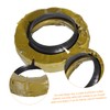 TEHAUX Thickened Toilet Seal Gasket Flange Base Leak-Proof Odor-Proof Design