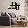 Egofine 4x6 Set of 6, Made of Solid Wood Covered