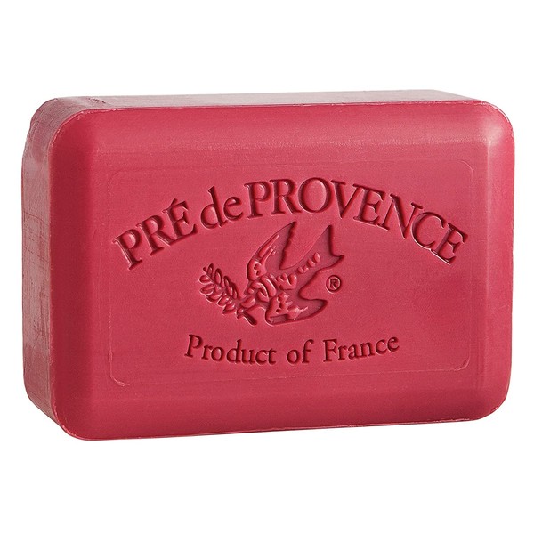 Pre de Provence Artisanal French Soap Bar Enriched with Shea Butter, Cashmere Woods, 250 Gram