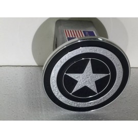 CMT captain america BLACK   hitch cover,expediti