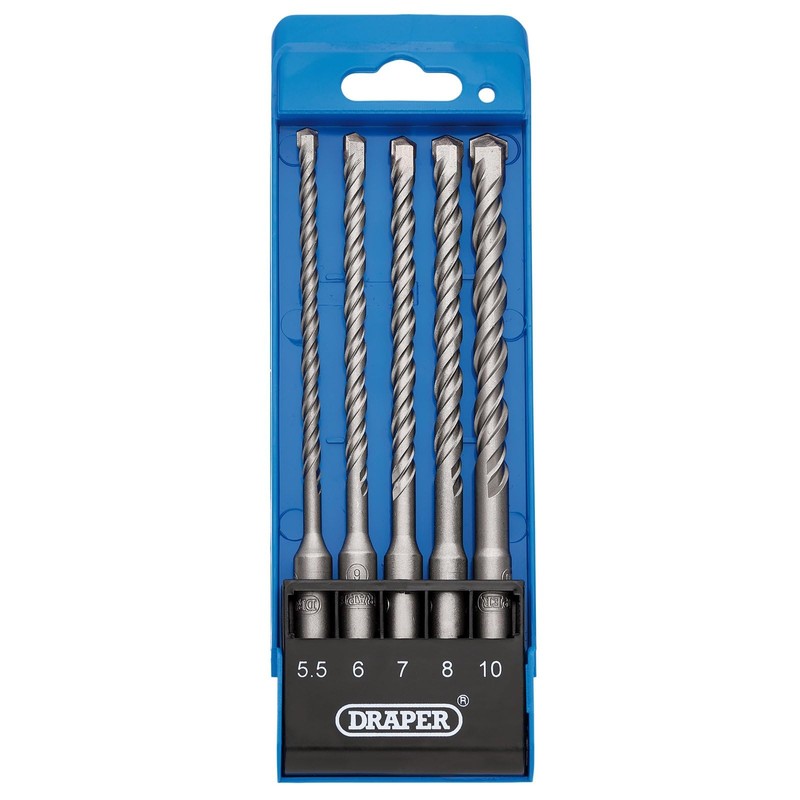 Draper 5pcs SDS Plus Drill Bit Set - 09105 -