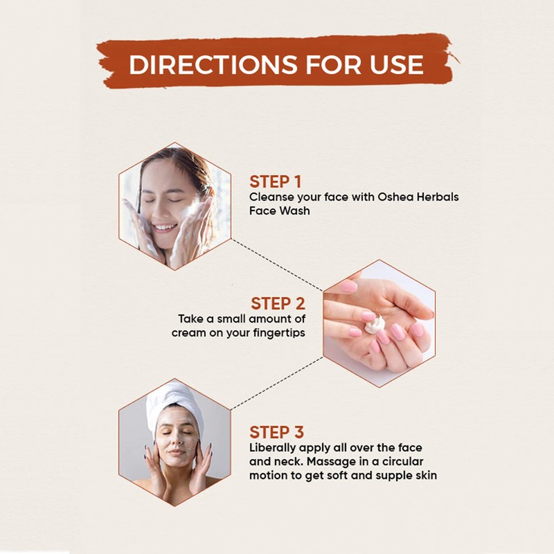 OSHEA HERBALS ALMONDFINE ANTI AGEING CREAM 50 GM