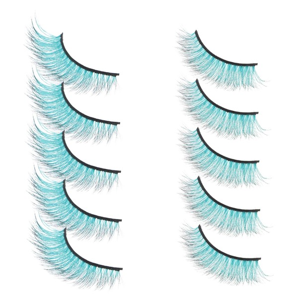 minkissy Long-lasting Fake Eyelashes Pcs Lash Bulk Set Easy to