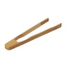 Carbonized Bamboo aisutongu [18 x 5 x 1 cm] [Tongs]