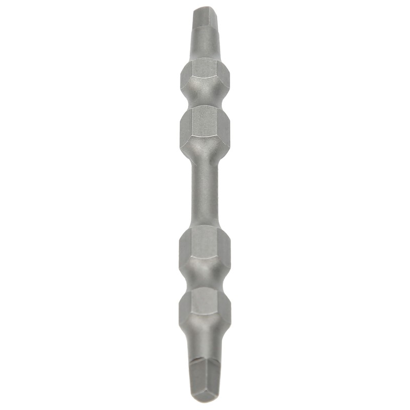 10Pcs Square Screwdriver Bits DoubleEnd Electric Magnetic Industrial Supplies 6.35mm