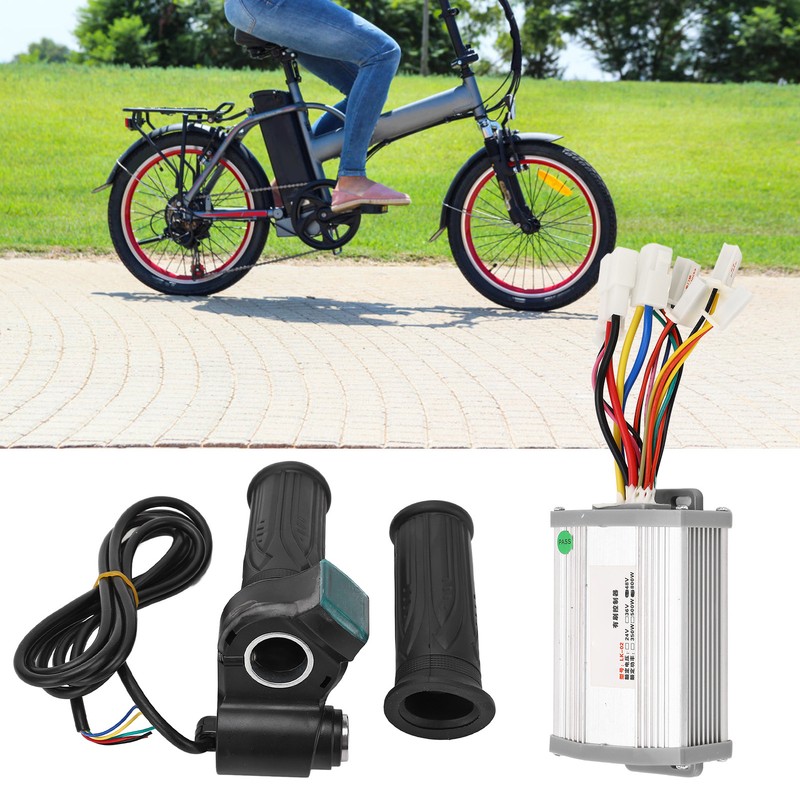 48V 800W Motor Speed Controller Throttle Grip with Lock and
