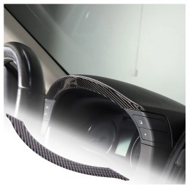 autopart2021 Carbon Fiber Dashboard Instrument Upper Trim Sticker For Infiniti G37 2007-13 US