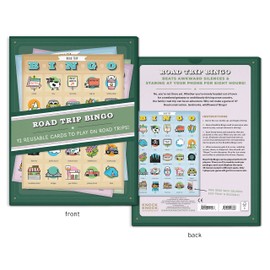 Knock Knock Roadtrip Bingo, 12 Reusable Cards for Road Trips (Knock Knock Bingo)