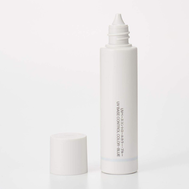 MUJI 02124779 UV Base Control Color, Blue, SPF50+, PA+++, 1.1