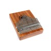 GEWA Kalimba thumb piano mahogany, motif reeds, 21 steel reeds,