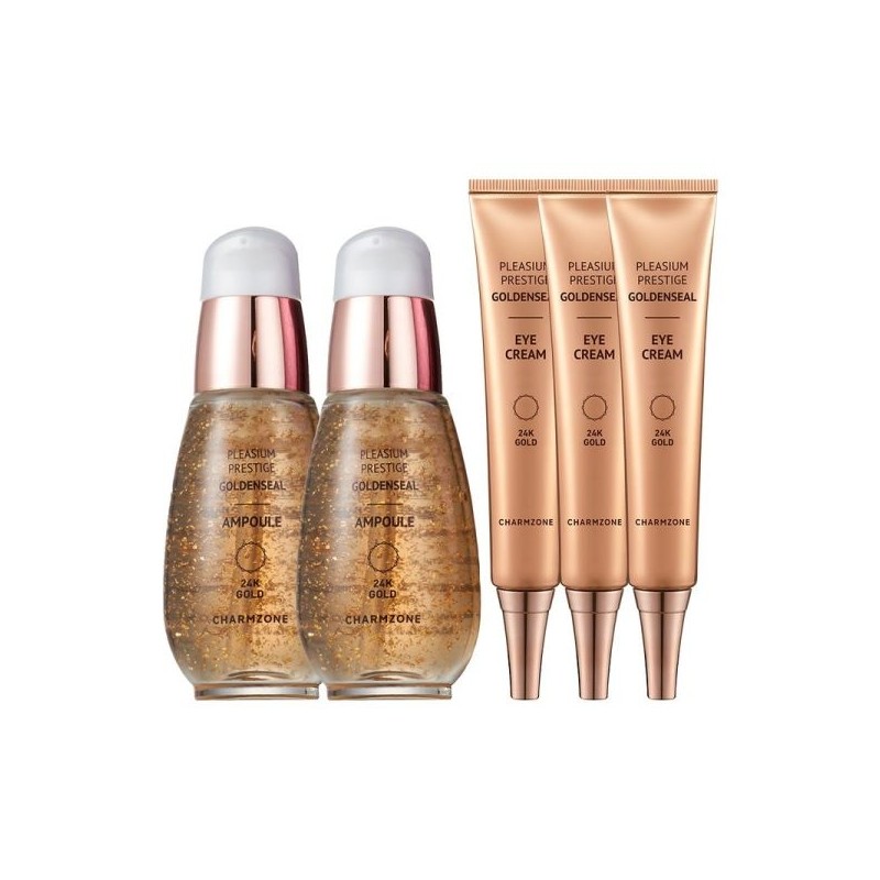 Chamzone Golden Seal 24k Pure Gold Whitening Wrinkle Improvement Functional