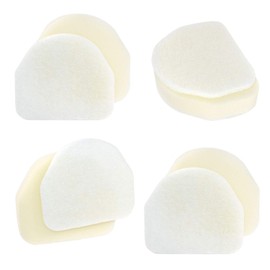 HQRP 4-Pack Foam & Felt Filter Kit for Shark Rocket NV480 Series NV472, NV480, NV480 26, NV481, NV482, NV484 Professional Upright Vacuum Cleaner, XFF450 Replacement