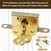 Antique Mini Lock Set for Jewelry Box, Cabinet - Decorative