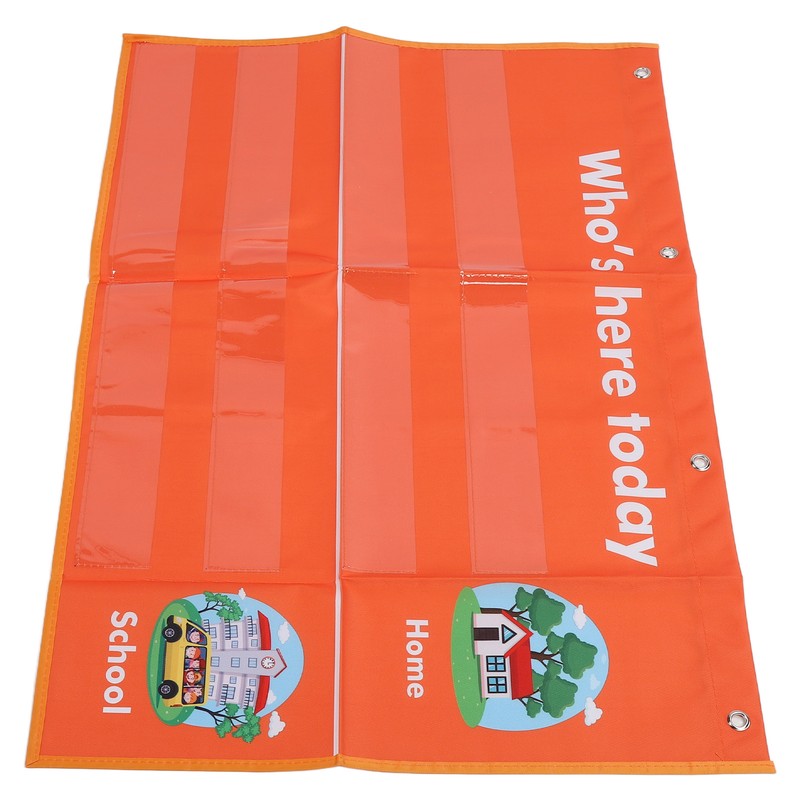 Attendance Pocket Chart with Large Cards Daily Schedule Classroom Management
