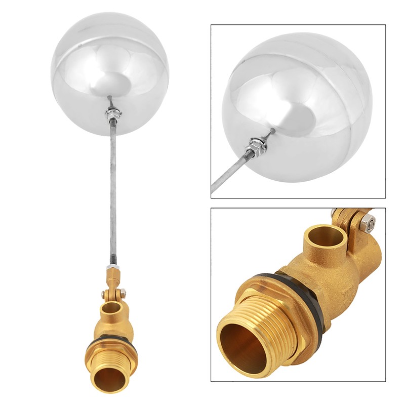 G3/4" DN20 Male Thread Water Sensor Float Adjustable Stainless Steel