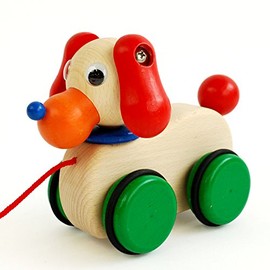 Koide (KOIDE) Japanese-Made Wooden Toys Purutoi Pretend Pretend Dog