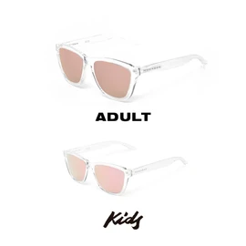 HAWKERS One Kids Sunglasses for Men and Women, Pack Adult + Kid · Air Emerald