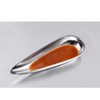 Stainless Steel Fruit Plate Mini Condiment Dish Small Nuts Snack