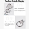 4 Pcs Tie Rings for Horses, Hay Nets for Horses,