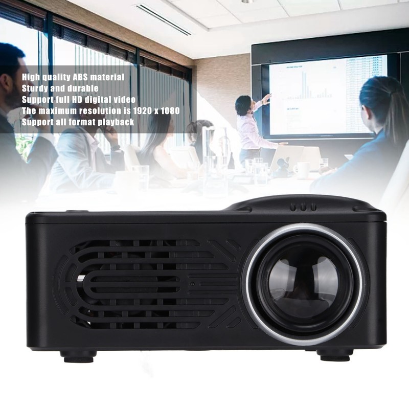 Mini Projector Portable with Audio and Video HD Multimedia Interface