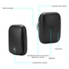 Wireless Music Doorbell Battery Free Self Generating Long Control Distance
