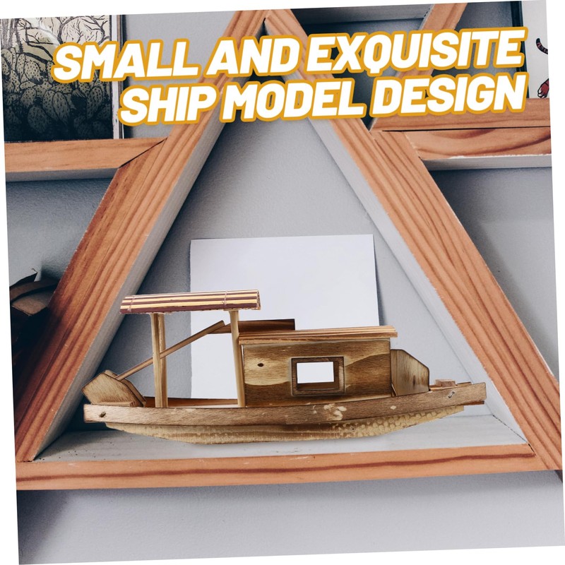 CIYODO Boat Model Decor Stylish Office Boat Decoration for Home