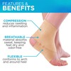 BraceAbility Kids Elastic Ankle Support | Youth Foot Sleeve Wrap