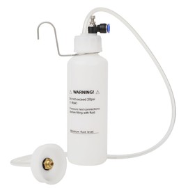 WNZ Pneumatic Vacuum Brake and Clutch Bleeding Tool Kit Extractor and Refill Bottle Bleeder Pump - Essential Brake Bleeding Kit (450ML)