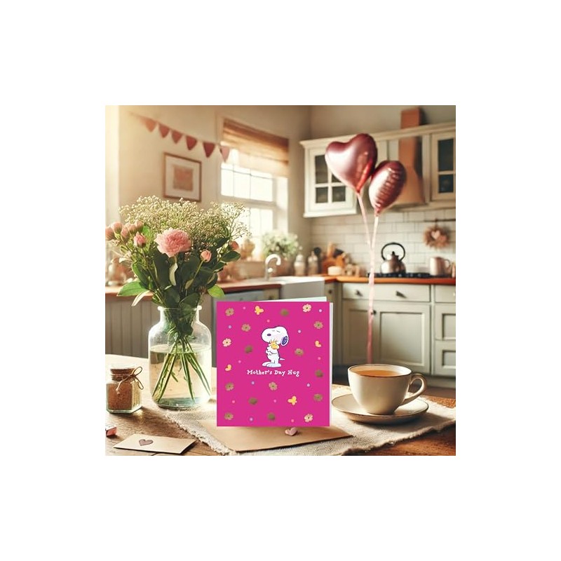 Danilo Promotions LTD Peanuts Snoopy Happy Mothers Day Card Mum