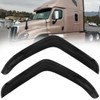 Window Air Guard Deflectors Compatible with 2007-2017 Freightliner Cascadia