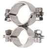 Swivel Clamp 360° Marine Grade Stainless Steel 316 Yacht Fishing