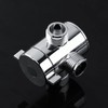 Shower Head T Adapter 3 Way Splitter Valve Diverter for
