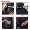 HCMAX 2 Pack Kick Mat Car Seat Back Protector Waterproof