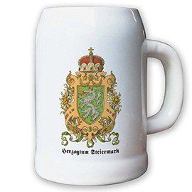 Krug/Bierkrug 0,5l - Herzogtum Steiermark Österreich Graz Herzog Adler #9467