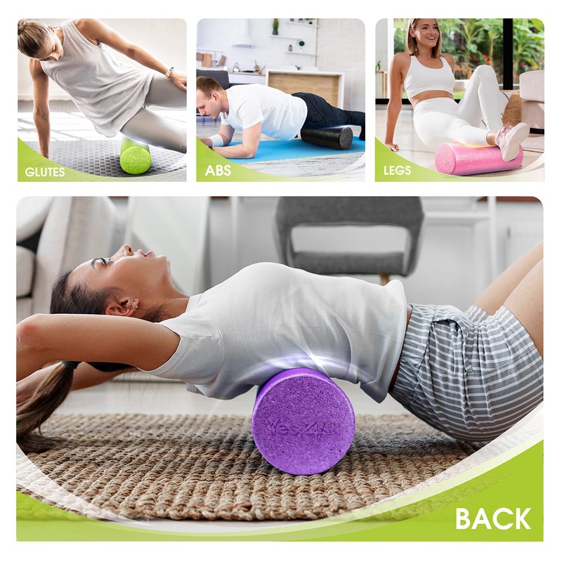 Yes4All EPP Exercise Foam Roller – Extra Firm High Density