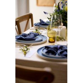 Studio Round North Dinner Plate Diameter 27 cm Matte White/Matte Moss