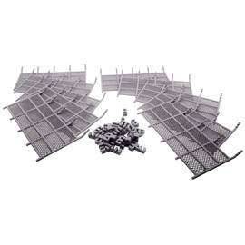 Monster Scenery: Chain Link Fences (Unpainted Tabletop Scenery Set)