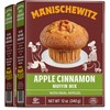 Manischewitz Apple Cinnamon Muffin Mix with Real Apples, 12oz (2